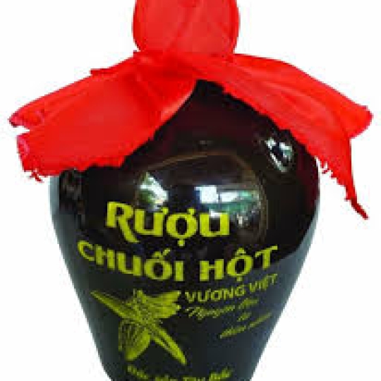 Rượu chuối hột Vương Việt