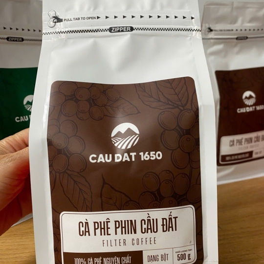 Cà phê phin Cầu Đất