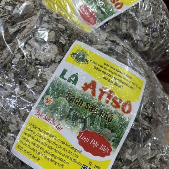 Lá Atiso Sấy Khô