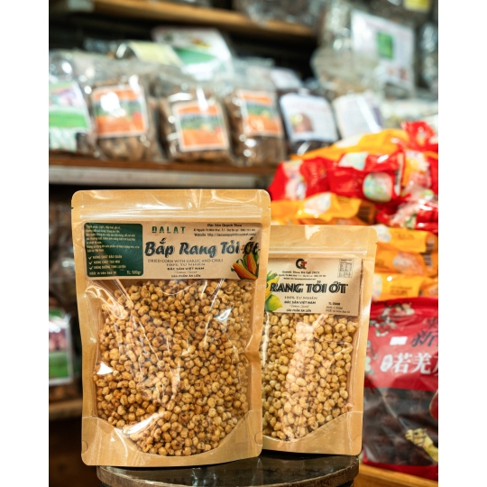 Bắp Rang Tỏi Ớt - 250gr