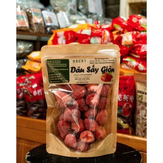 Dâu Sấy Giòn 200G