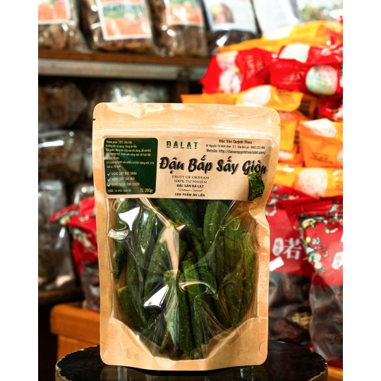 Đậu Bắp Sấy Giòn - 200gr