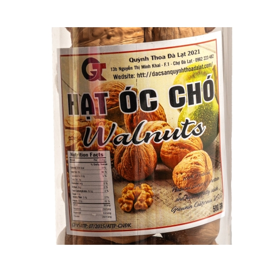 Hạt Óc Chó Vàng