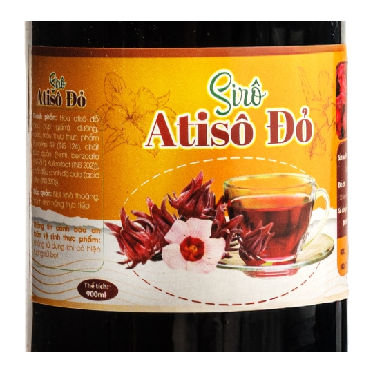 Siro Atiso Đỏ  - 500ML