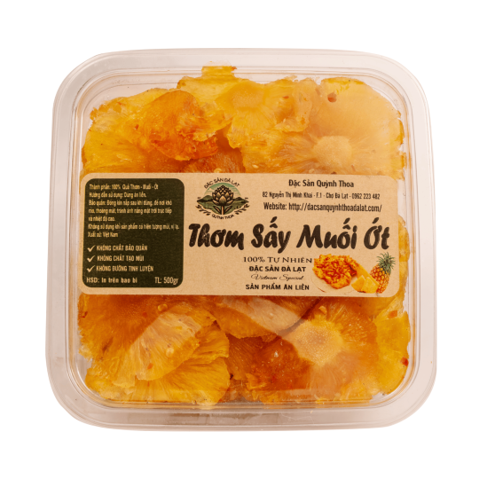 Thơm Sấy Muối Ớt  - 500G